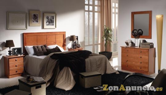 DORMITORIO DE MATRIMONIO MACIZO NUEVO DE FABRICA